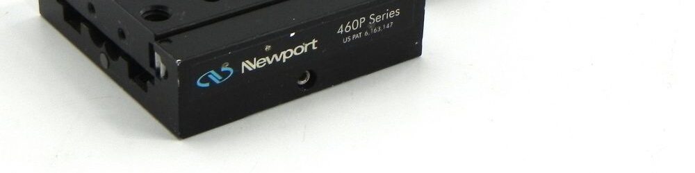 Newport 460P X Linear Stage, Peg-Joining, 25.4 mm Travel, M4 and M6 Threads