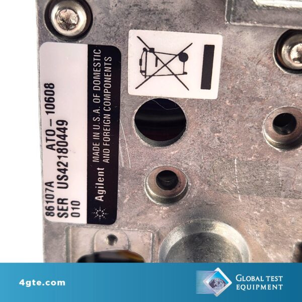 Keysight 86107A Reference Module, Precision Timebase with Option 010, Calibrated