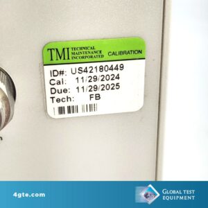 Keysight 86107A Reference Module, Precision Timebase with Option 010, Calibrated