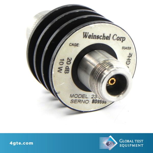 Weinschel Corp 23-20-34 20db 10W DC - 18GHz Attenuator