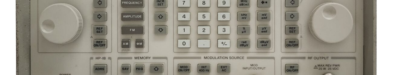 Keysight 8648B Synthesized RF Signal Generator, 9 kHz to 2000 MHz with Options 1E2/1E5/1E6/1EA and H31