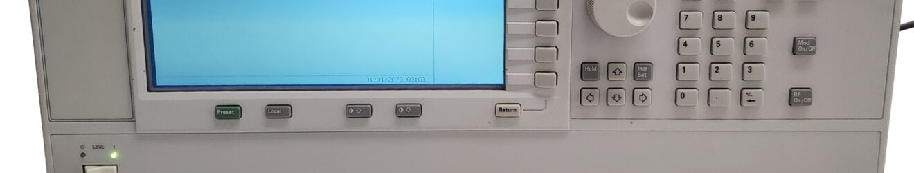 Keysight E8257D-520/007/1E1/1EH/1EM/1EU/UNT/UNW/UNX/H30 PSG Analog Signal Generator, 100 kHz to 20 GHz