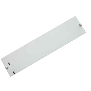 Tektronix 333-4208-00 PANEL,FRONT; BLANK VXI,DOUBLE,AL,SILVER GRAY;APOLLO,SAFETY CONTROLLED