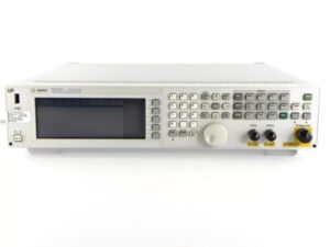 Performance vector signal generator for 100kHz to 3 or 6 GHz testing.