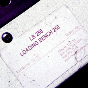 Loading Bench 250 for testing and calibration of electronic equipment.
