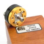 Anritsu 35WR10WF-EV waveguide to coax adapter for high-frequency testing.