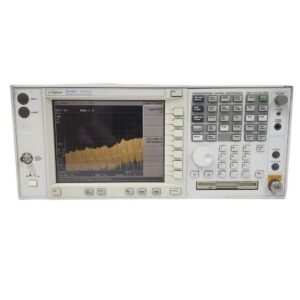 High-precision spectrum analyzer for testing electronic equipment and RF signals in professional lab.