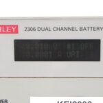Keithley 2306 Dual Channel Battery/Charger Simulator device close-up.